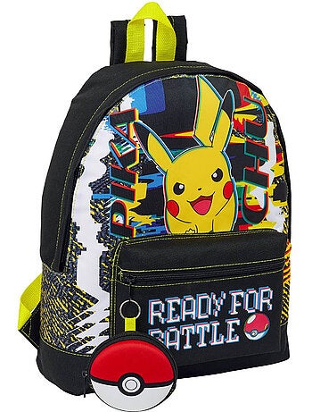 Sac à dos imprimé Pikachu Ready for Battle Pokémon officiel