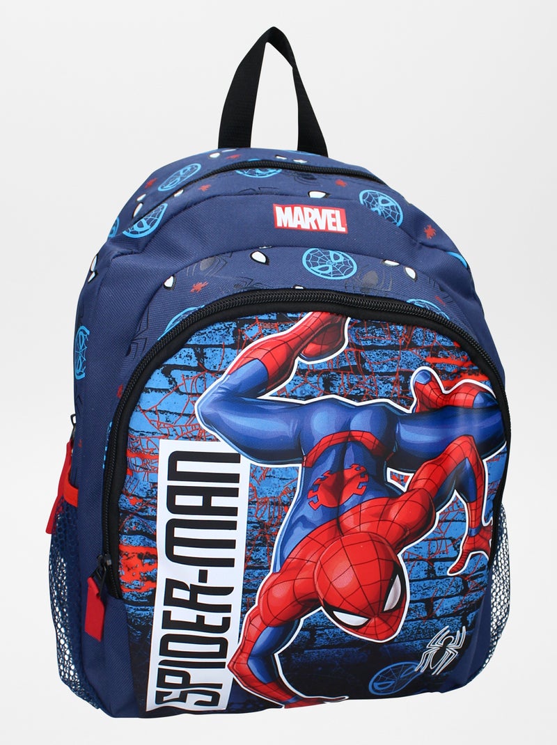 Sac à dos imprimé 'Spider-man' bleu - Kiabi