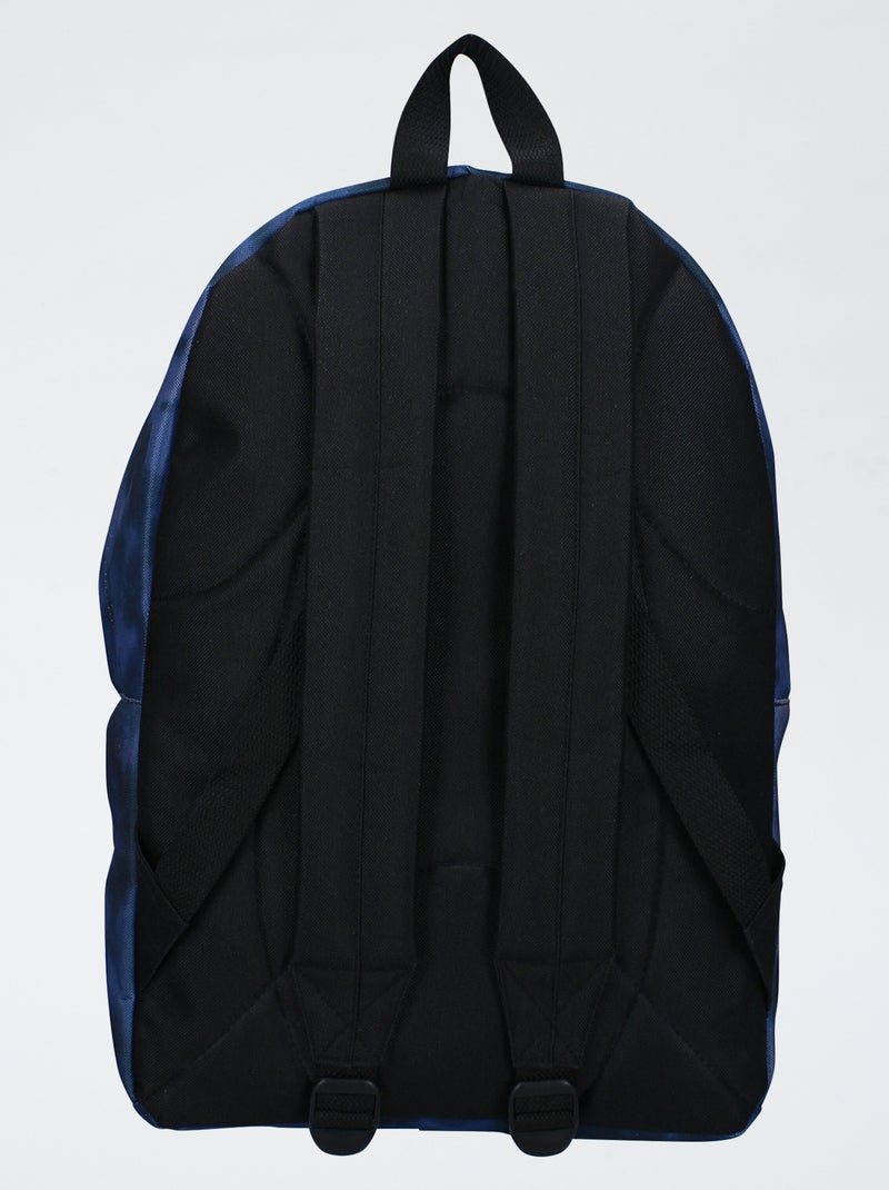 Sac à dos imprimé tie and dye Bleu - Kiabi