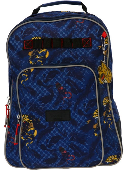 Sac à dos imprimé tigre Camps United en tissu résistant 42 CM - Kiabi