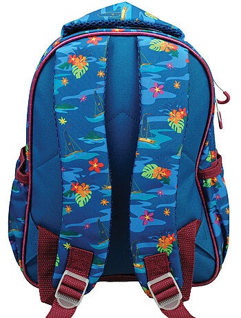 Sac à dos imprimé Vaiana motif tropical synthétique Gim/Disney