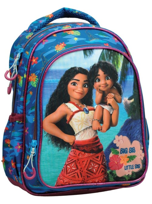 Sac à dos imprimé Vaiana motif tropical synthétique Gim/Disney - Kiabi