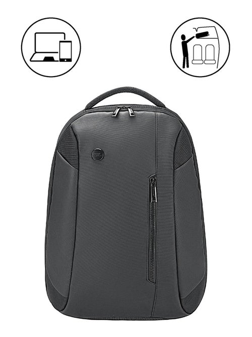 Sac à dos informatique semi-rigide zippé - AFIBEL - Kiabi