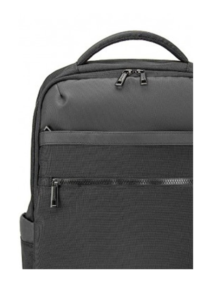 Sac à dos informatique zippé Noir - Kiabi