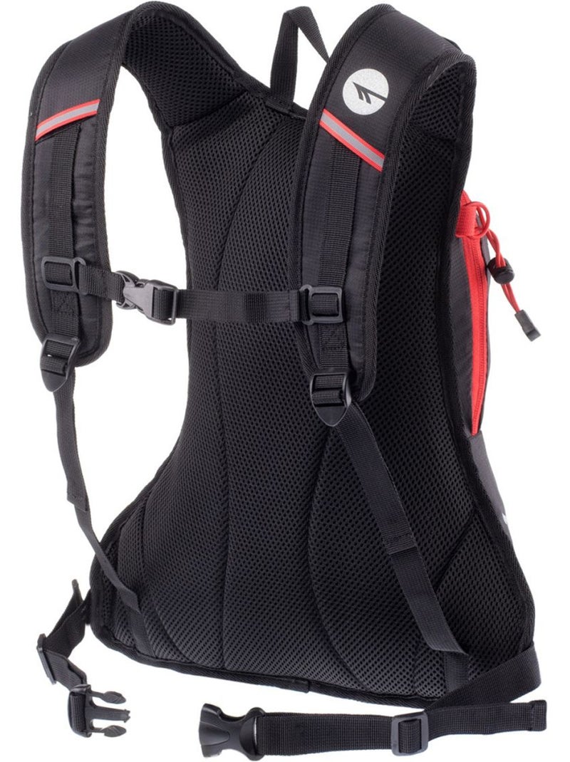 Sac à dos ivo - hi-tec Noir Rouge - Kiabi