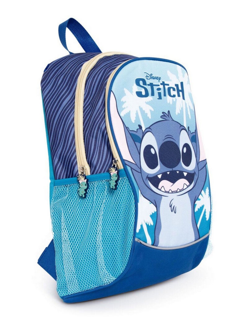 Sac à dos Junior 42x33x15 cm - Stitch (Lilo & Stitch) Bleu - Kiabi
