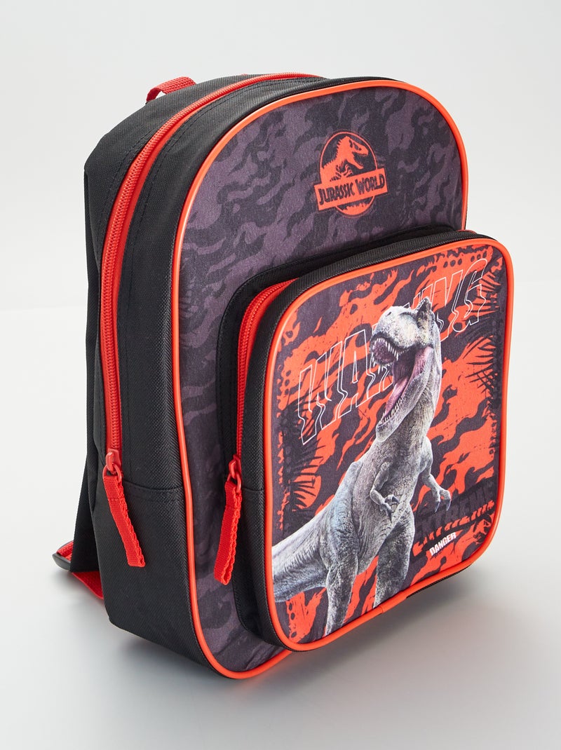 Sac à dos 'Jurassic World' Noir/rouge - Kiabi