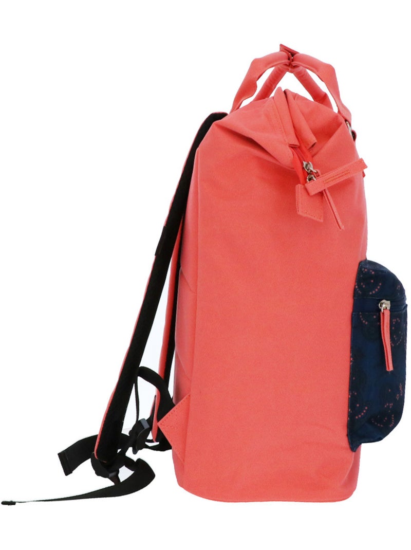 Sac à Dos Kip Love en toile déperlante 40 CM Rose - Kiabi