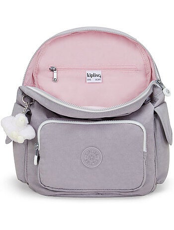 Sac à dos City Pack S imperméable 13 L Kipling avec porte-clés singe