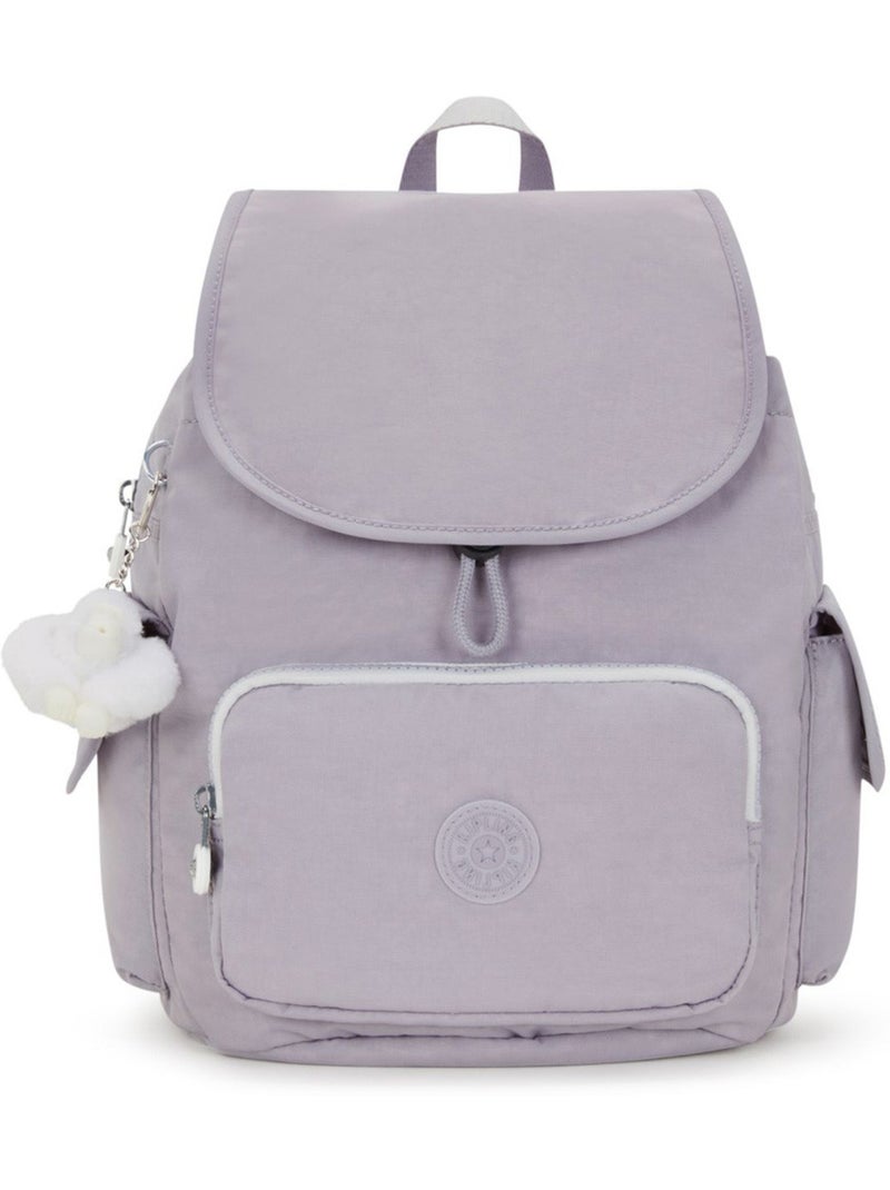 Sac à dos Kipling City Pack S 33 cm 13 L imperméable avec singe Gris - Kiabi