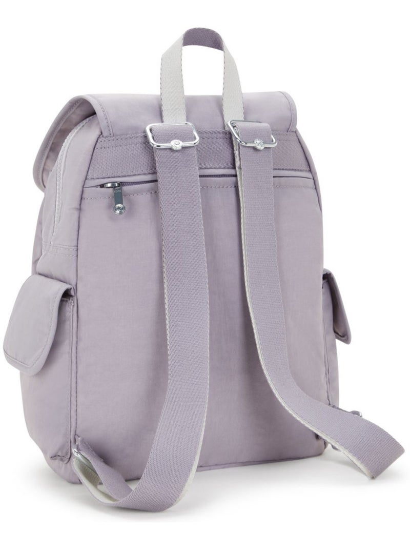 Sac à dos Kipling City Pack S 33 cm 13 L imperméable avec singe Gris - Kiabi