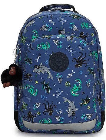 Sac à dos kipling class room 43 cm undersea party avec compartiment 15
