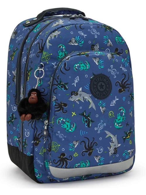 Sac à dos Kipling Class Room 43 cm Undersea Party avec compartiment 15 - Kiabi Sac à dos Kipling Class Room 43 cm Undersea Party avec compartiment 15 - Kiabi