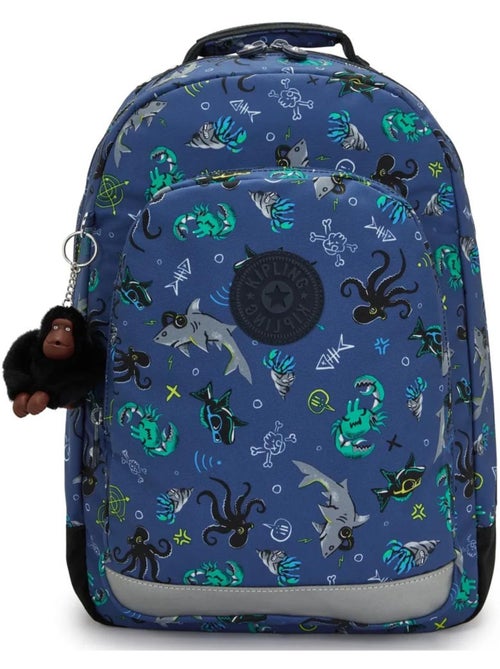 Sac à dos Kipling Class Room 43 cm Undersea Party avec compartiment 15 - Kiabi Sac à dos Kipling Class Room 43 cm Undersea Party avec compartiment 15 - Kiabi
