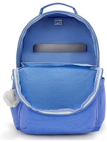 Sac à Dos Kipling Seoul Cocktail Blue 44 CM - Compartiment pour ordinateur