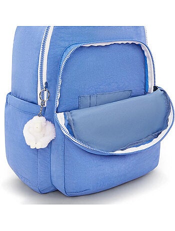 Sac à Dos Kipling Seoul Cocktail Blue 44 CM - Compartiment pour ordinateur