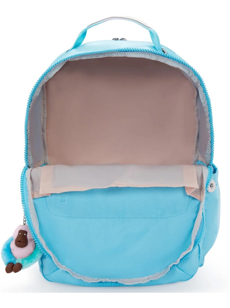 Sac à Dos Kipling Seoul College Extra Blue 44 CM - Compartiment pour ordinateur Bleu - Kiabi