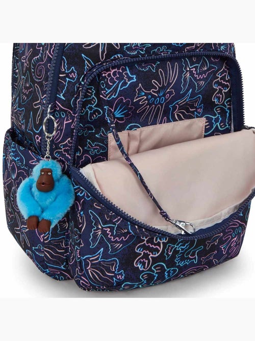 Sac à Dos Kipling Seoul College Extra Disco Fish 44 CM - Poche pour ordinateur - Kiabi