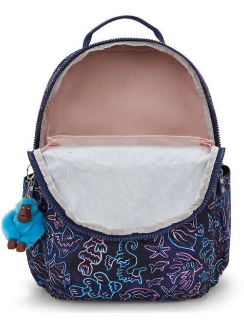 Sac à Dos Kipling Seoul College Extra Disco Fish 44 CM - Poche pour ordinateur - Kiabi