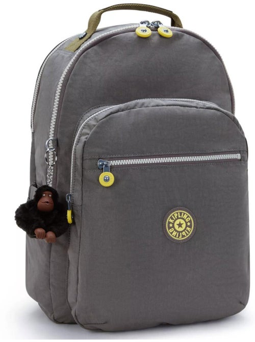 Sac à Dos Kipling Seoul Lap Back To Grey 44 CM - avec poche pour ordinateur - Kiabi