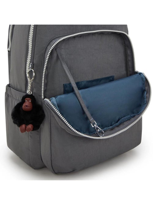 Sac à Dos Kipling Seoul Lap Back To Grey 44 CM - avec poche pour ordinateur - Kiabi