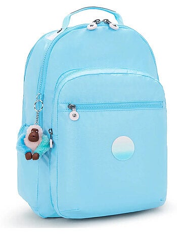 Sac à Dos Kipling Seoul Lap Sea Blue 44 CM - avec compartiment pour ordinateur
