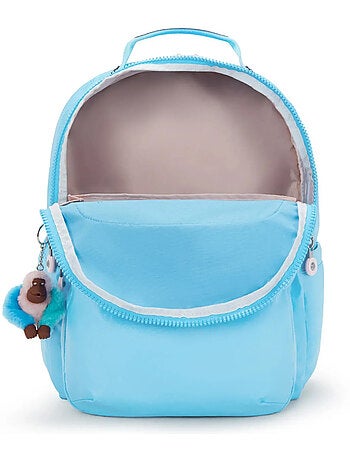 Sac à Dos Kipling Seoul Lap Sea Blue 44 CM - avec compartiment pour ordinateur