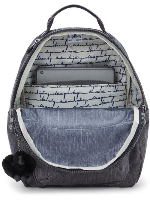 Sac à Dos Kipling Seoul S Active Denim 35 Cm - avec poche protectrice pour tablette - Kiabi
