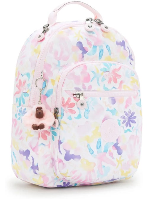 Sac à Dos Kipling Seoul S Aqua Sea 35 CM - avec compartiment pour tablette - Kiabi Sac à Dos Kipling Seoul S Aqua Sea 35 CM - avec compartiment pour tablette - Kiabi