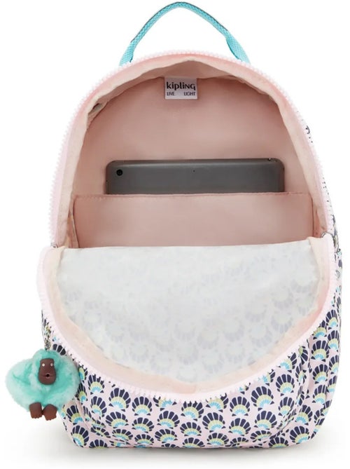 Sac à Dos Kipling Seoul S Coquillages 35 CM - avec poche pour tablette - Kiabi