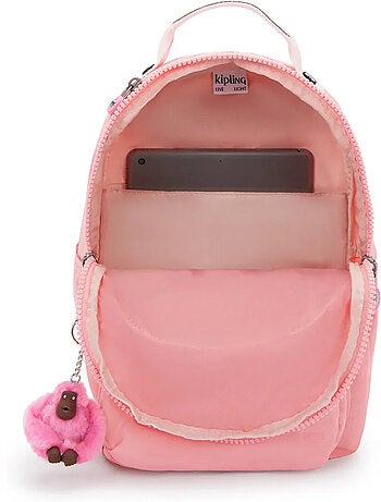 Sac à Dos Kipling Seoul S Coral Sea 35 CM - avec poche protectrice pour tablette