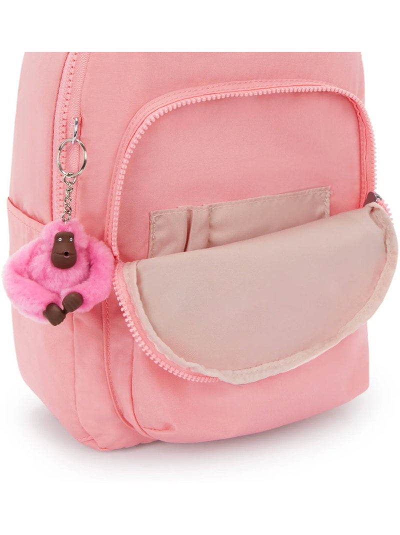 Sac à Dos Kipling Seoul S Coral Sea 35 CM - avec poche protectrice pour tablette Rose - Kiabi