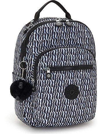 Sac à Dos Kipling Seoul S Holiday Waves 35 CM - avec poche protectrice pour tablette