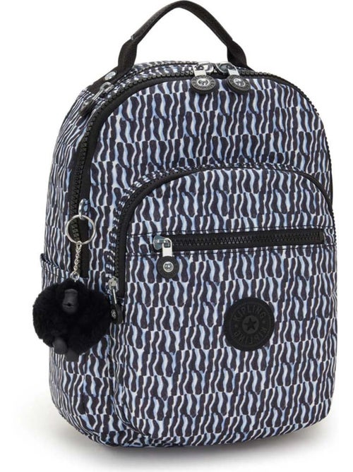 Sac à Dos Kipling Seoul S Holiday Waves 35 CM - avec poche protectrice pour tablette - Kiabi