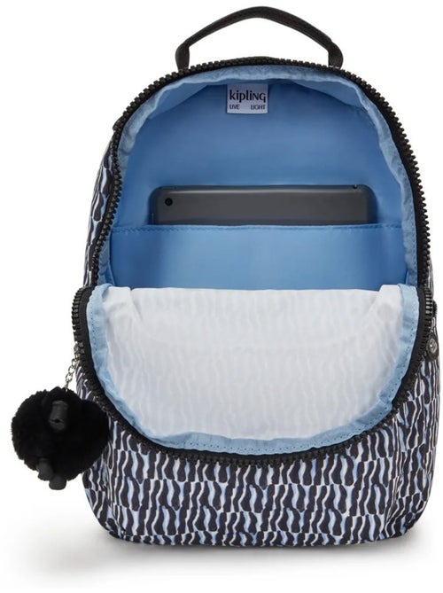 Sac à Dos Kipling Seoul S Holiday Waves 35 CM - avec poche protectrice pour tablette - Kiabi
