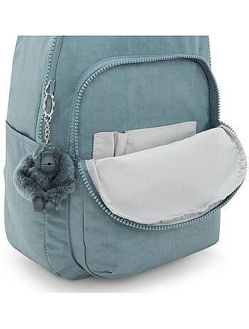 Sac à Dos Kipling Seoul S Relaxed Grey 35 CM - avec poche protectrice pour tablette