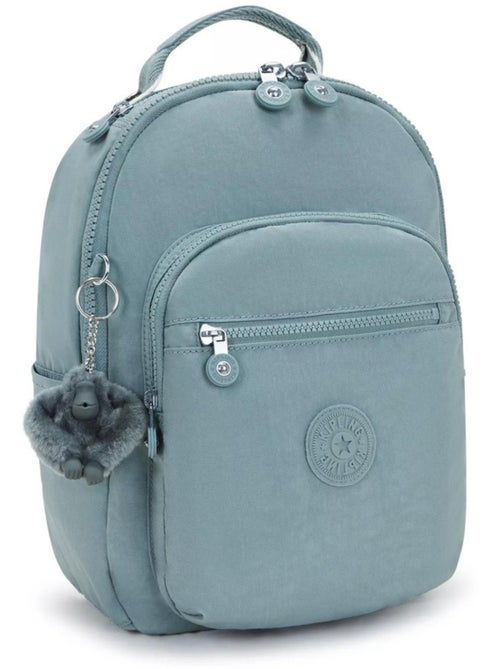 Sac à Dos Kipling Seoul S Relaxed Grey 35 CM - avec poche protectrice pour tablette - Kiabi