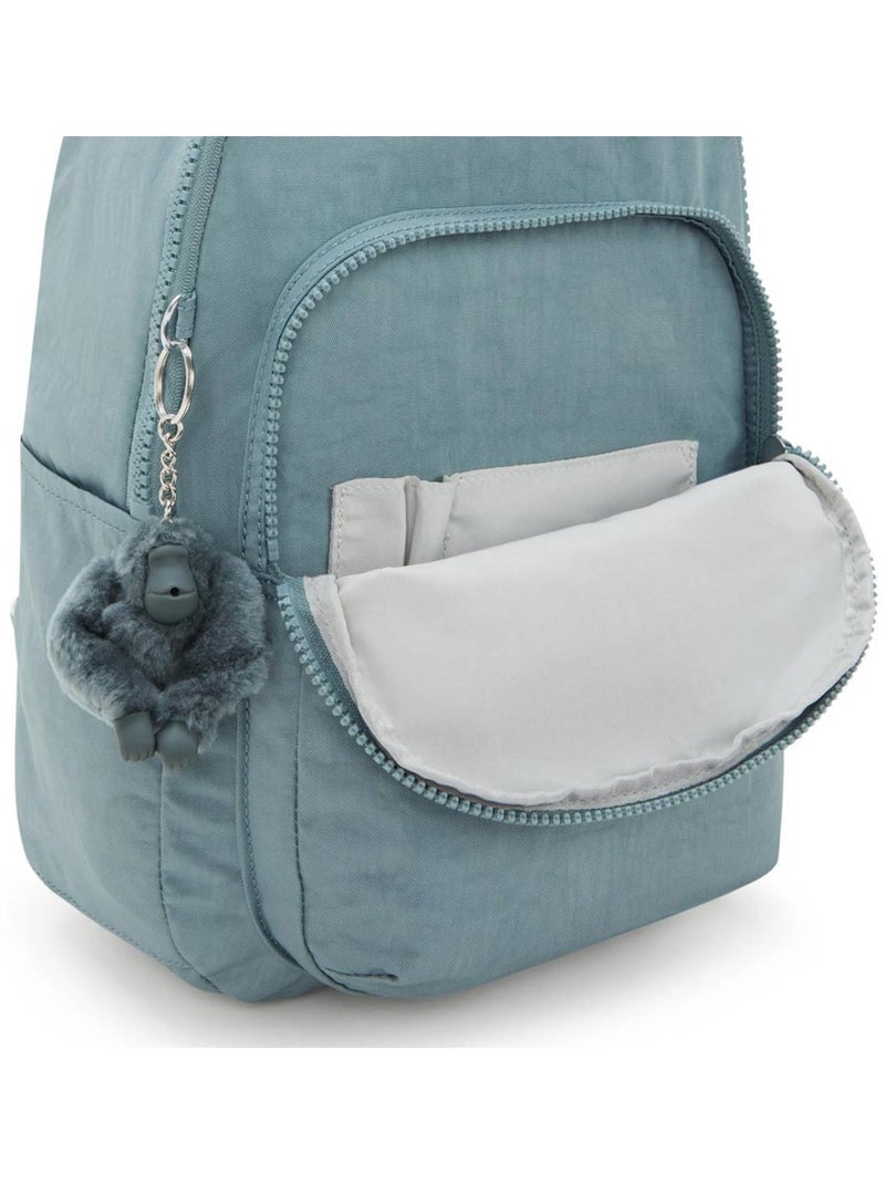 Sac à Dos Kipling Seoul S Relaxed Grey 35 CM - avec poche protectrice pour tablette Gris - Kiabi