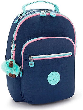 Sac à Dos Kipling Seoul S Resort Navy 35 CM - avec poche protectrice pour tablette