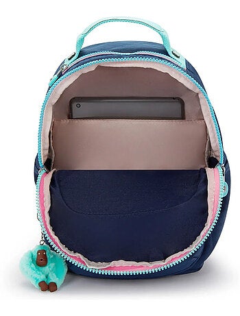 Sac à Dos Kipling Seoul S Resort Navy 35 CM - avec poche protectrice pour tablette