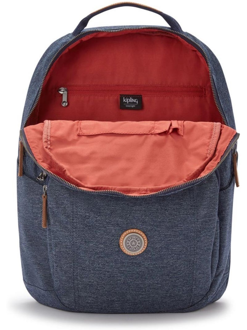 Sac à dos Kipling Troy 23 L avec compartiment ordinateur 15 pouces Bleu - Kiabi