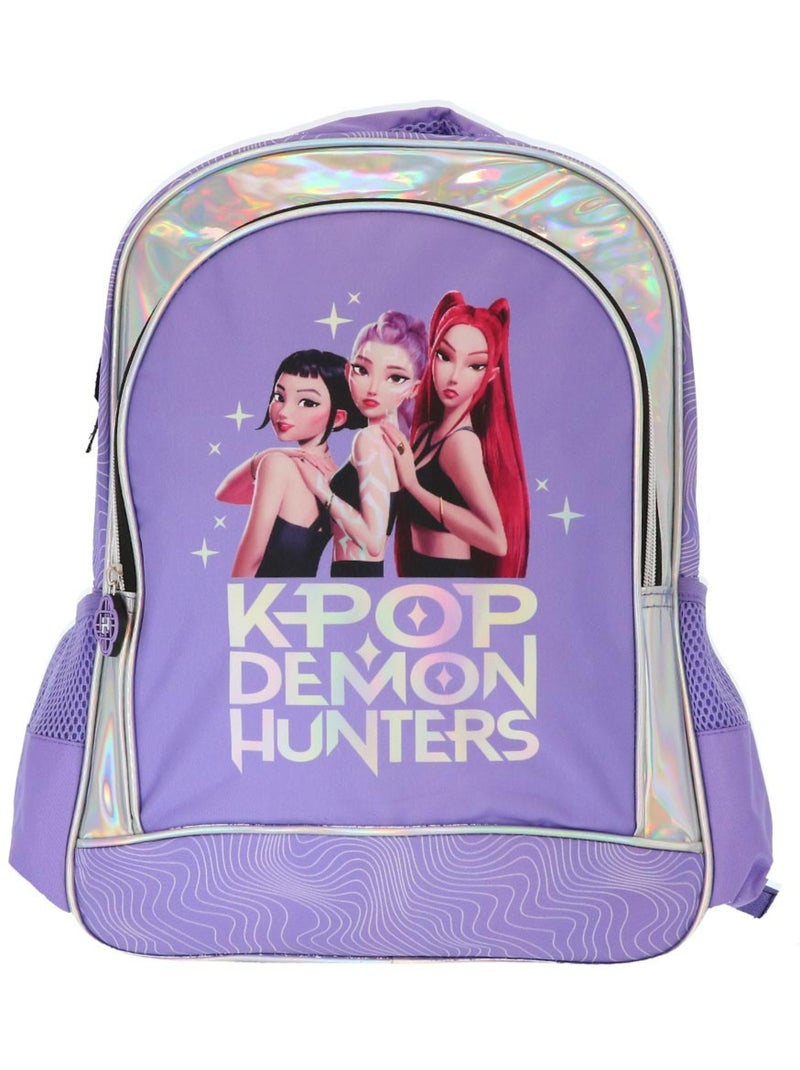 Sac à dos 'KPOP Demon Hunters' – KPOP Demon Hunter – 41 cm Violet - Kiabi