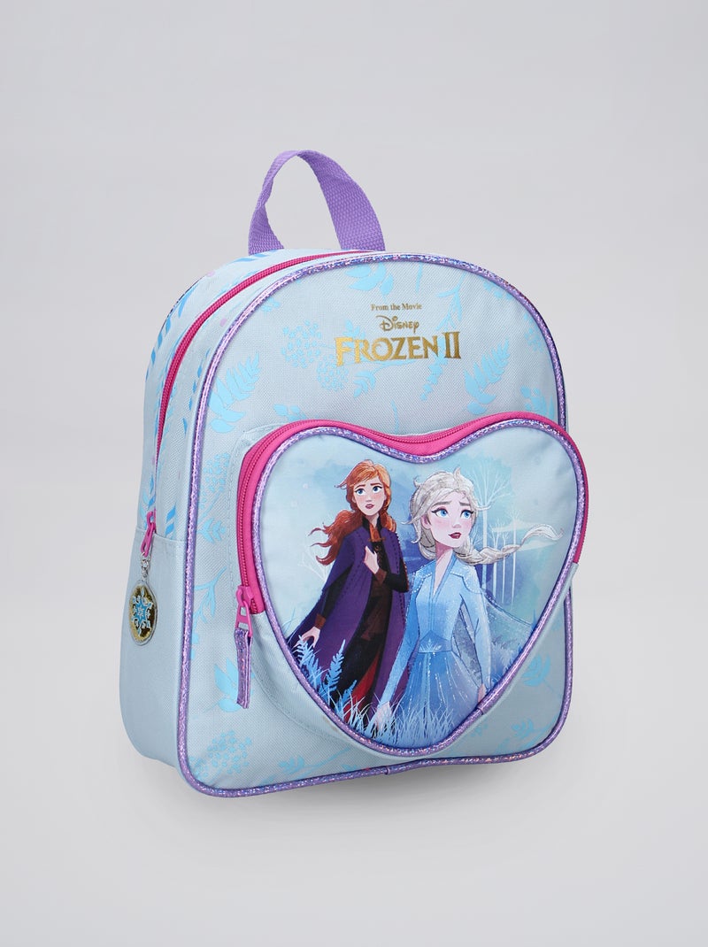 Sac à dos 'La reine des neiges' bleu - Kiabi