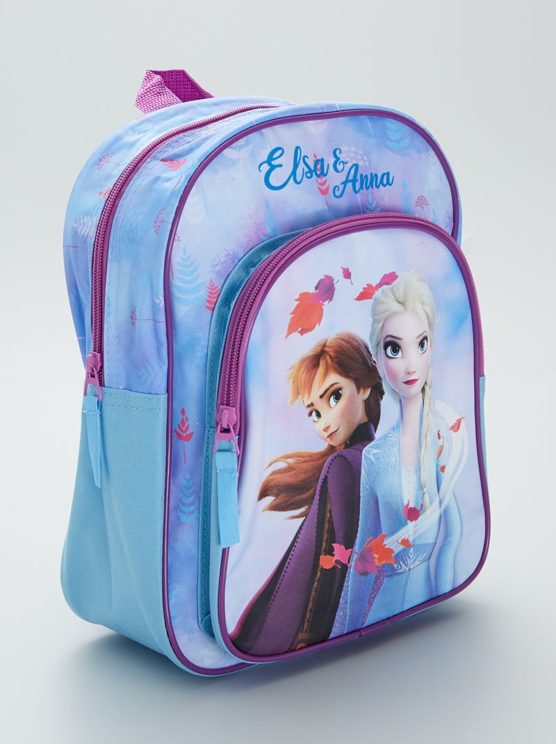 Sac à dos 'La reine des neiges' bleu - Kiabi
