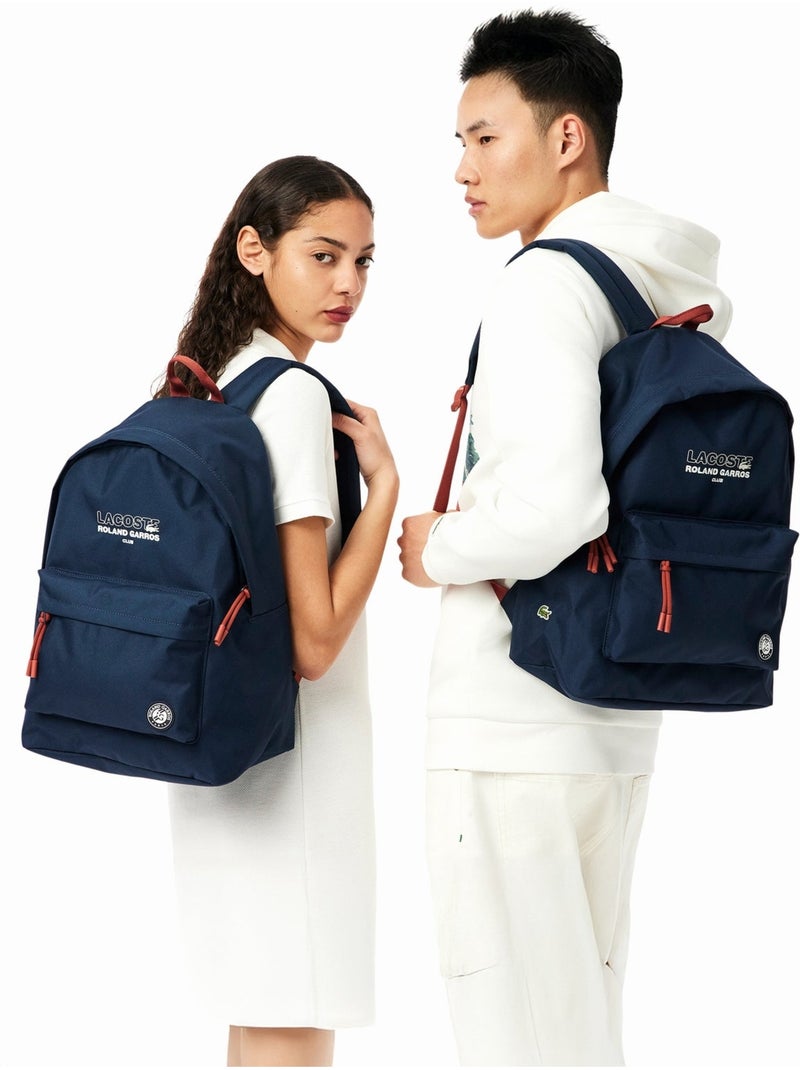 Sac a dos Lacoste Roland garros Bleu marine - Kiabi
