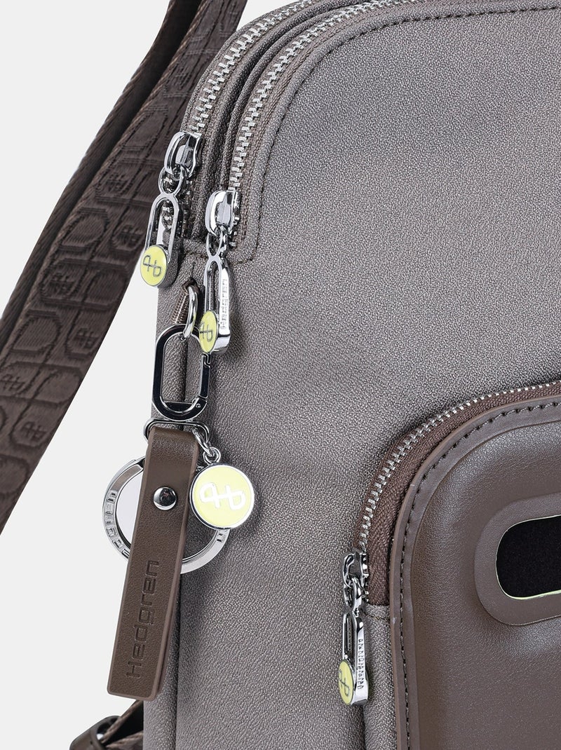 Sac à Dos LATTE - HEDGREN Marron - Kiabi