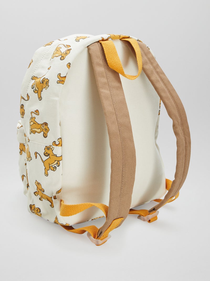 Sac à dos 'Le Roi Lion' Blanc - Kiabi