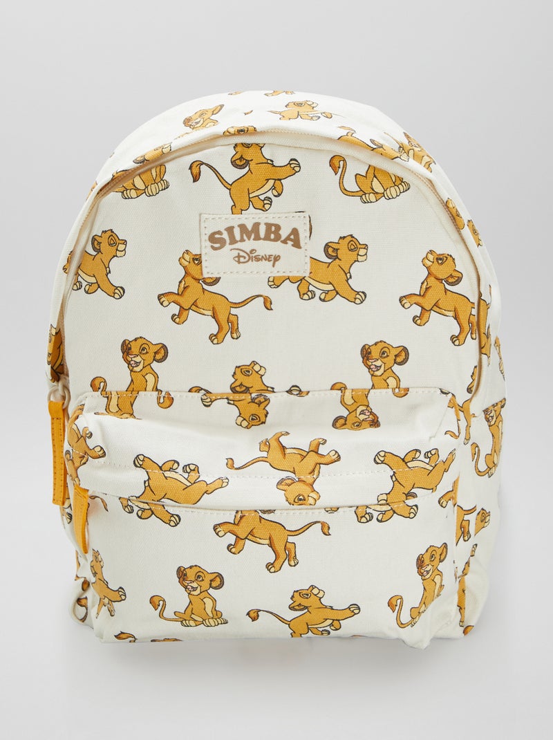 Sac à dos 'Le Roi Lion' Blanc - Kiabi