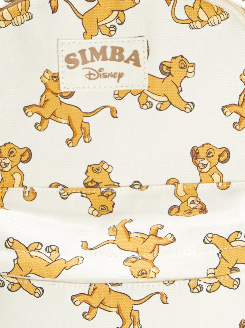 Sac à dos 'Le Roi Lion' Blanc - Kiabi