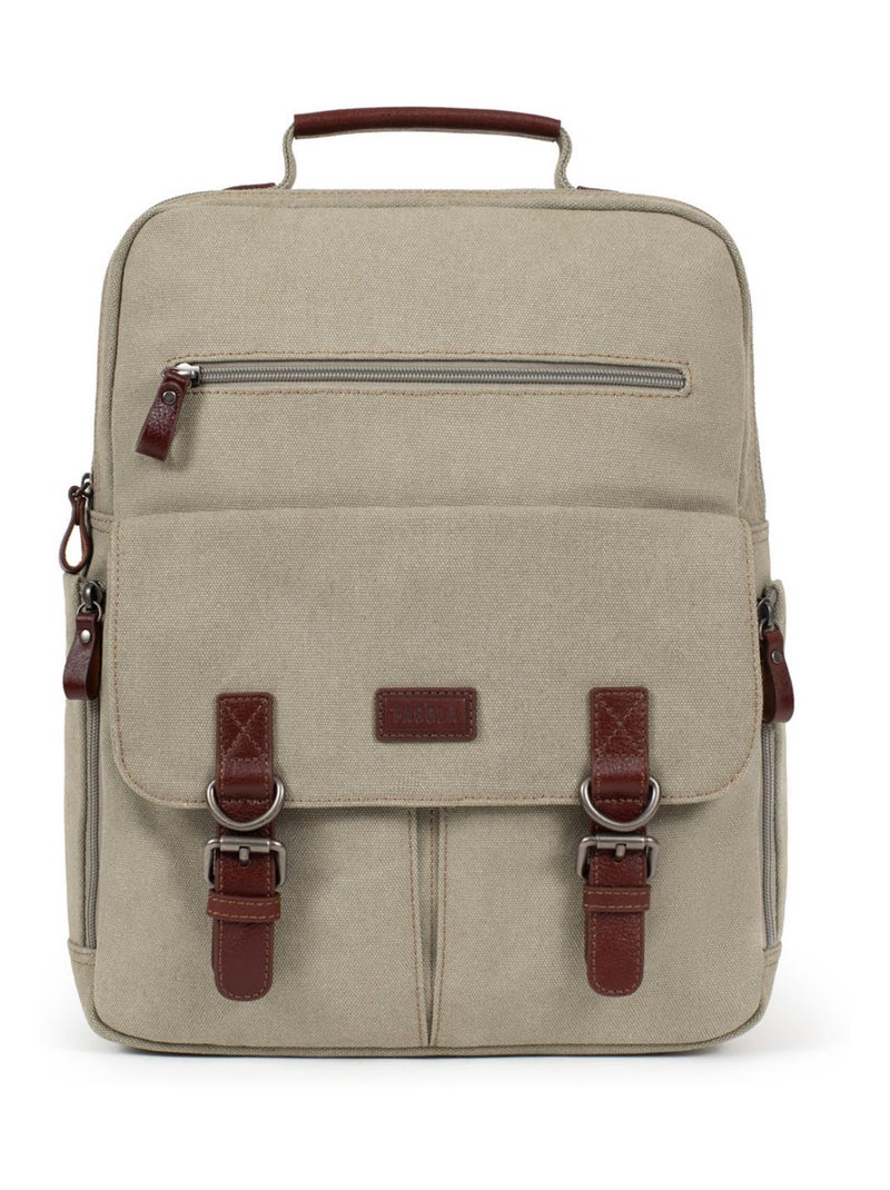 Sac à dos Léo - 13" & A4 Gris moyen - Kiabi